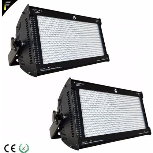 Disco Concert 800x3 watt Atomic Stroboscope Strobe Light LED RGB 1000-watt 2 Pack/Disko Flash Light/Luz estroboscopica