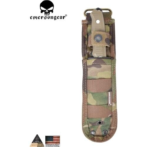 EMERSONGEAR Tactical Knife Pouch Airsoft Gear Knife Pouch Combat Military Army Airsoft Hunting Tactical Drop Pouch EM3330
