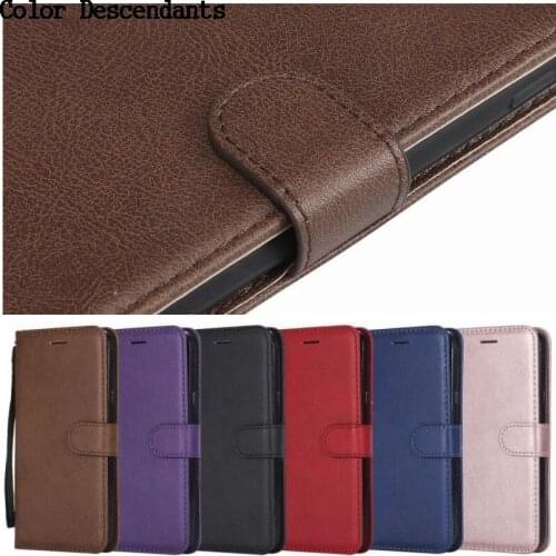 Wallet Phone Bags Flip Case For Samsung Galaxy Note3 Note4 Note8 Note9 S10E S10X M60S M80S Girl Solid Color Leather Cover Etui