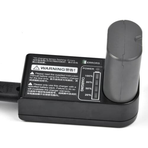 Godox VB-20 Battery Charger for Godox V350S V350F V350O V350C V350N Flash Speedlite Batteries