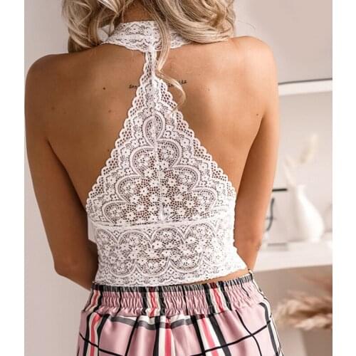 2021 Women Hollow Out Bralette Solid Color Beauty Back Lace Underwear Sexy Vest Female Add Pad Wireless Bra Seamless Lingerie