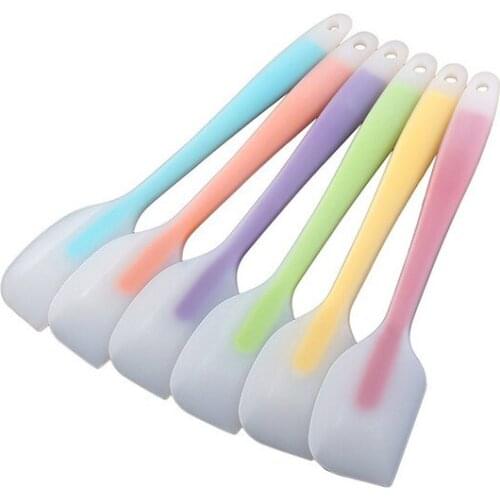1PC Silicone Scraper Brush Spatula Parstry Cake Baking Butter Ice Cream Scoop Cookie Spatula Oil Bread Kitchen Cooking Tool
