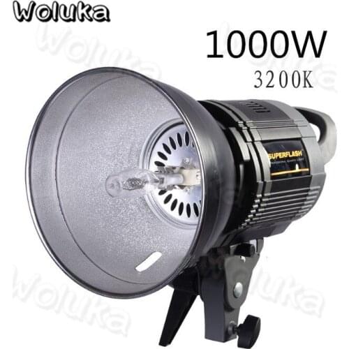 1000W Ultra Flash shadow Studio Continuous lighting 3200K lamp studio warm light video shooting flexo tungsten lamp CD50 T06