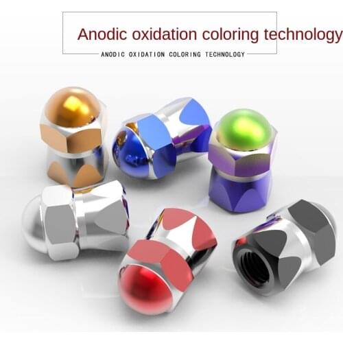 2pcs CNC Car Wheel Nut Caps Protection Covers Caps Anti-Rust Auto Hub Screw Cover Car Tyre Nut Bolt Exterior Decoration