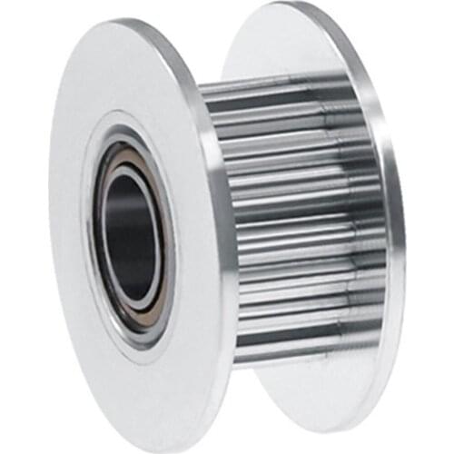 50pcs GT2 16/20 Teeth Aluminium Timing Pulley, Bore 3/5mm, Gear Teeth Width 6/10mm, 3D Printers Parts