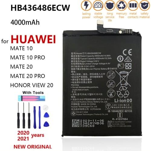 100% original Honor P8 P9 P10 P20 5C 5X 6A 6C 7X 7C 8 S8 8X 8E 8C G9 9 9i 10 G10 Mate 8 9 10 Nova 2 2i 3i Lite Plus Pro Battery