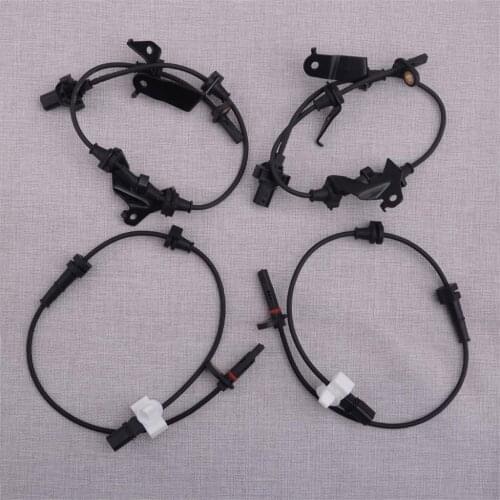 Car 4pcs/set 2 Pin Wheel Speed Sensor Fit For Accord CP1 CP2 CP3 2008 2009 2010 2011 2012 2013 57450TA0 57455TA0 57470-TL1-G01