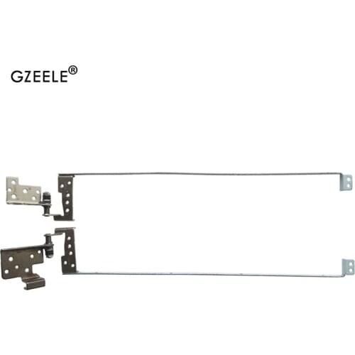 GZEELE NEW Laptop LCD Hinge set Fit FOR Lenovo G700 G710 P/N: 13N0-B5M0102 13N0-B5M0202 Left Right LCD Hinges Bracket