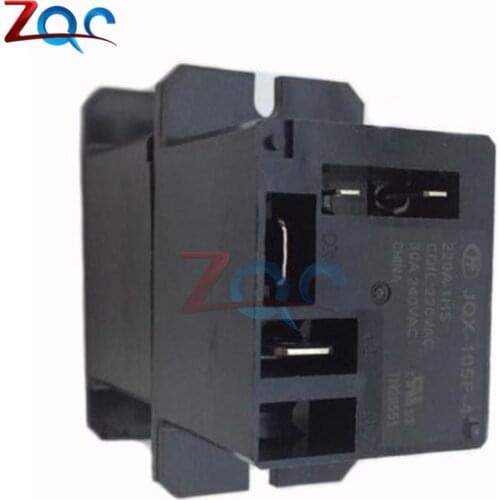 JQX-105F-4-220V-1HS Relay Air Condition Relay AC 220V 30A HF105F 4 Pin