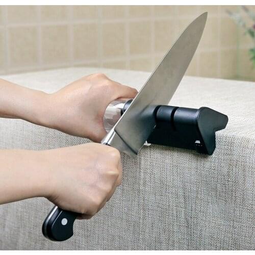 RISAMSHA Ceramic Knife Sharpener White Fused Alumina Grinding Wheel To Scale Right Angle Sharpener RM006