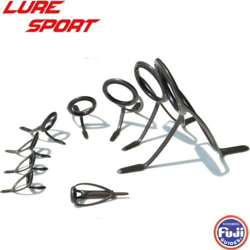 FUJI 9pcs 11pcs guides Set BCMNAT Top BCKWAG guide for Heavy Boat Casting Rod Building component Repair DIY Accessory