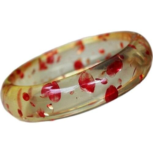 Beautiful ladys Amber Flower Bracelet