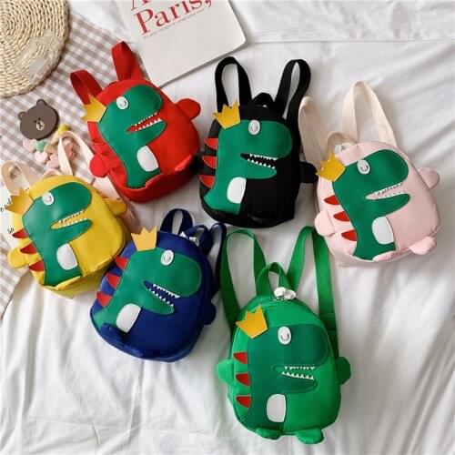 Creative Children Small School Bag Cute Cartoon Dinosaur Backpack Kindergarten Schoolbag Preschool Children School Bags Unisex