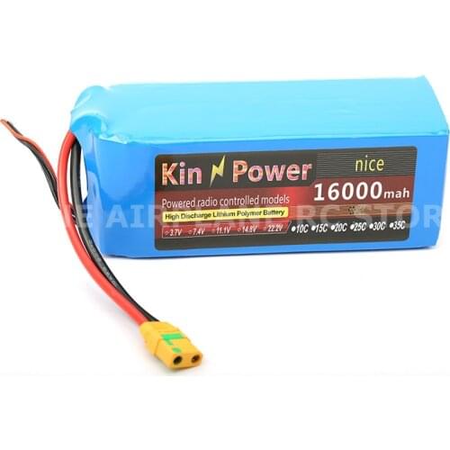 6S 25C 160000MAH High Discharge Lithium polymer battery Agricultural plant protection UAV battery