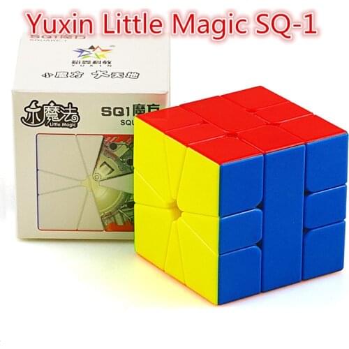 Yuxin Zhisheng Little Magic SQ1 Magnetic Magic Cube Yuxin SQ-1 Magnetic Speed Cube Square-1 3x3 cubo magico Square1 puzzle cube