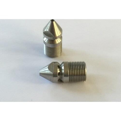 Pressure Washer Drain / Sewer Cleaning Jetter Nozzle 9 Jet 3/8" Male 4.5 Rotary