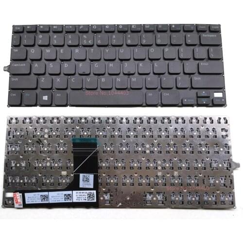 New US Laptop Keyboard for Dell Inspiron P20T 11 3147 3148 3153 3158 0F4R5H 0R68N6 V144725AS1 Black Without Frame
