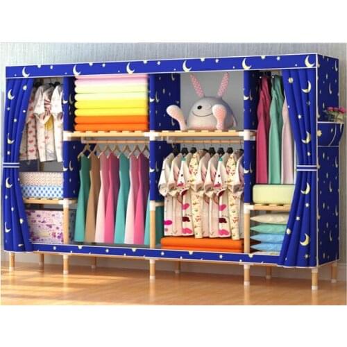 Latest wooden wardrobe length 205cm
