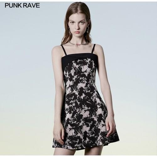 Широкие летние платья PUNK RAVE China At AliExpress