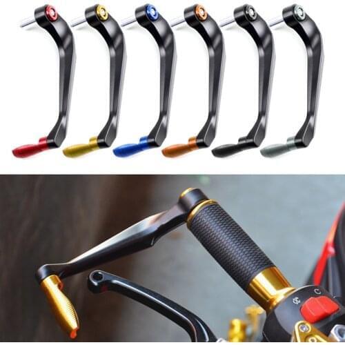 7/8" 22mm Universal Motorcycle CNC Handlebar Grips Guard Brake Clutch Levers Guard Protector For GSX-S750 GSX S750 GSXS750