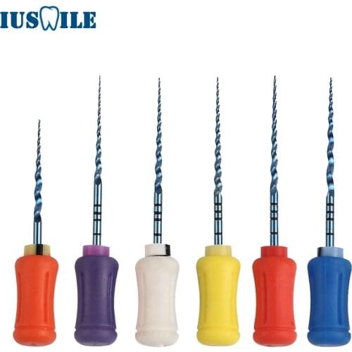 Dentist Super Blue Endo Files For Hand Use High Quality Dental Root Canal Operation Files