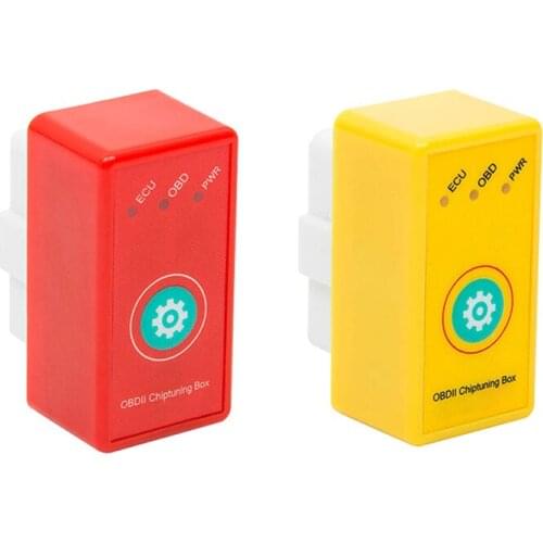 Super Obd2 Car Power Booster Optimized Fuel Saver 2 In 1 OBD Car Fuel Economy
