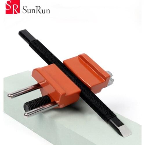Fast knife sharpener fixed angle woodworking household tools manual grinding chisel cutter auxiliary tool