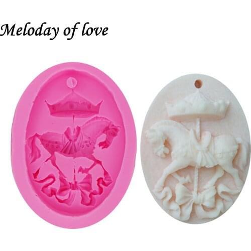 Trojan horse Silicone Soap Mold fondant molds cake decorating tools Cupcake Jelly Candy Chocolate Decoration Baking Tools T1303