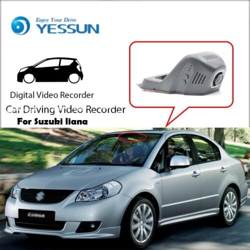 YESSUN for Suzuki liana Car DVR Driving Video Recorder Mini Control APP Wifi Camera Registrator Dash Cam Night Vision