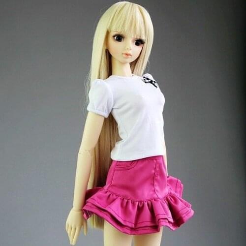 [wamami] 121# fuchsia Skirt /clothes for 1/6 SD DOD AOD DZ BJD Dollfie