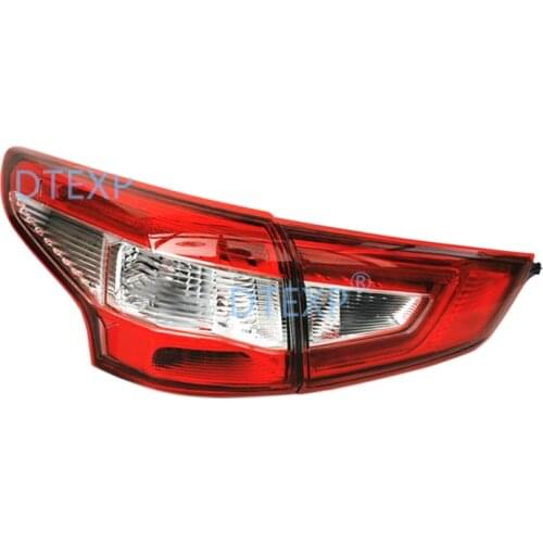 New 2015-2019 Tail Light For Nissan Qashqai Dualis J10 Rear lamp no bulb outside big one