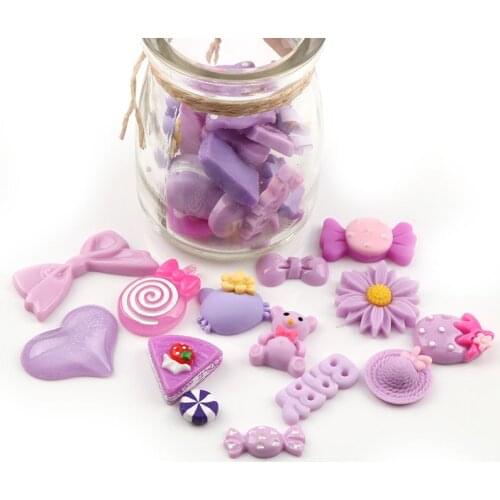 30pcs / Package Micro Resin Resin Cake Convex Dcoration Is Used For DIY Home Decoration Scrapbook Decoration