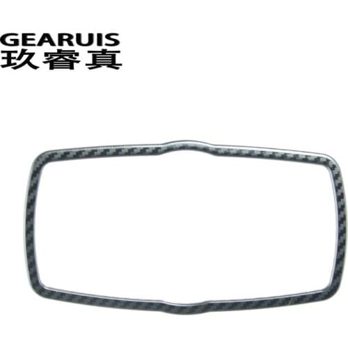 Car Styling Headlight Switch Buttons Covers Interior Sticker for BMW X5 X6 E70 E71 Carbon fiber Stainless Steel Auto accessories