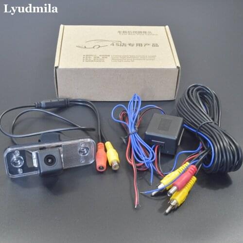 LYUDMILA Power Relay Car Rear View Camera For Hyundai Santa Fe 2010 2011 2012 HD CCD Night Vision Car Back up Reverse Camera