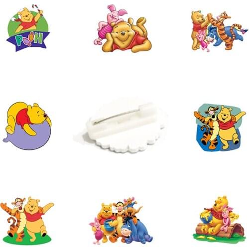 Disney Creative Design Brooch Collar Decoration Jewelry Fashion Taste Acrylic Brooch Acrylic Resin Boys Girls Brooches