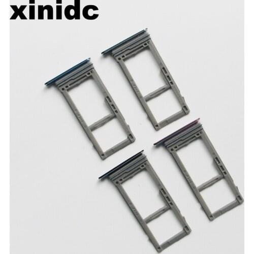 Xinidc 50pcs Single Sim card Holder For Samsung Galaxy S9/S9 Plus Sim Card Tray Holder Replacement Parts