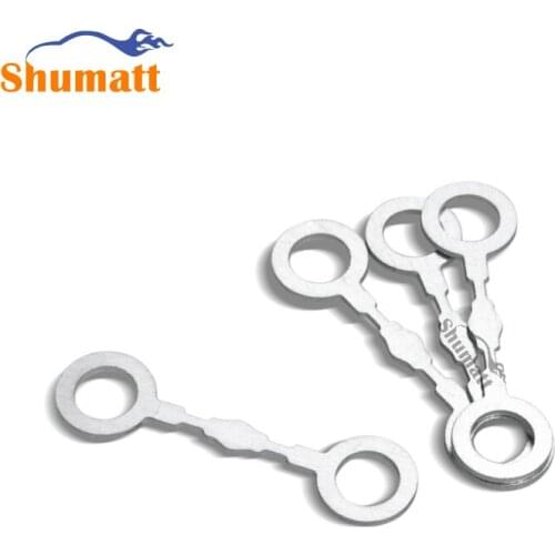 China Made New Aluminum Material Inner Diameter 8mm Double Hole Oil Return Pipe Gasket
