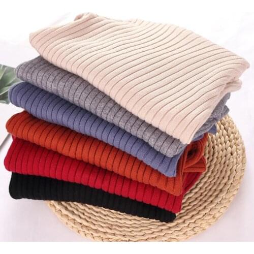 2019 Spring Fall Winter School Big Girls Pullover Turtleneck Sweaters Long Sleeve Baby Toddler Clothes Kids Knit Sweaters Tops