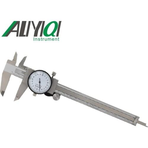 0-200mm 0.02mm dial vernier caliper easy to operation stainless steel trammel ruler