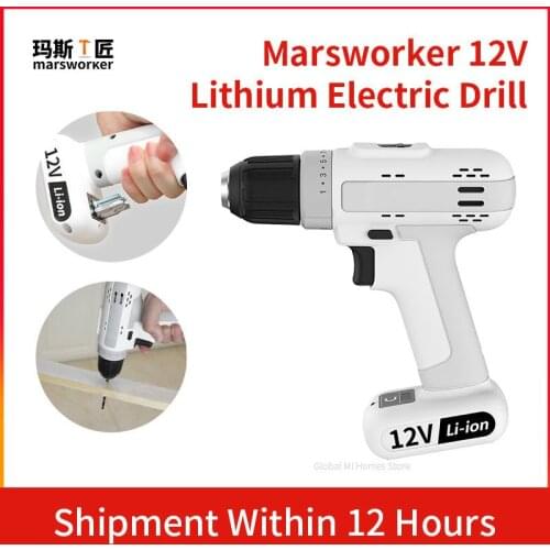 Lithium Rechargeable Drilling Tools Comfortable Smart Multi-purpose 25NM High Torque Portable Magnetic 12V