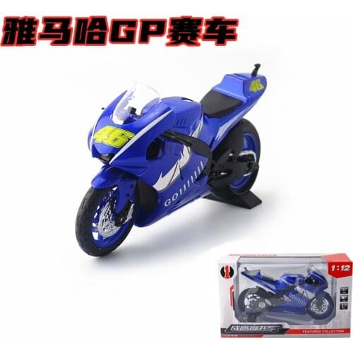 1:12 Scale/Motorcycle Toy Model/Yamaha M1 GP Racing Super/Sound & Light Toy/Educational Colllection/Delicate Gift For Kid