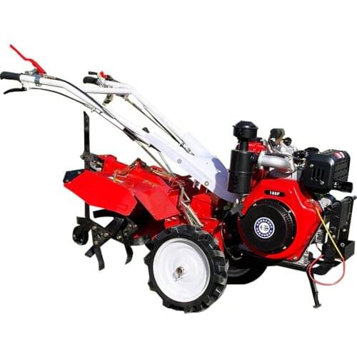 Multi-purpose micro tiller 188 diesel hand starter