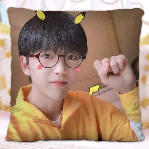Sound into peoples hearts Dai Wei Pillowcase Star Photo Poster Cushion Cover Souvenir Throw Pillow Cover Home Decor Cheer Call