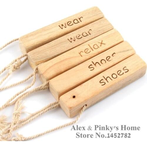 5Pcs/set Wardrobe Pest Moth Camphor Wood Wardrobes Mildew Proof odor Shoes Smell freshener home