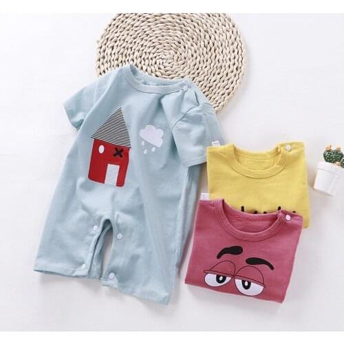0-1 Years Baby Romper New Born Summer Clothes Baby Girl Onesie Baby Costume Unisex Baby Clothing Infantil Jumpsuit