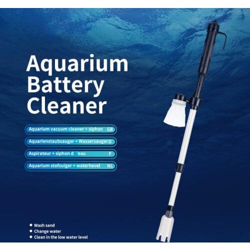 Submersible Water Pump Fish Tank Aquarium Fish Pond Tank Spout Control Clean Filter Manure Suction Pump Water Change Pump Bottom