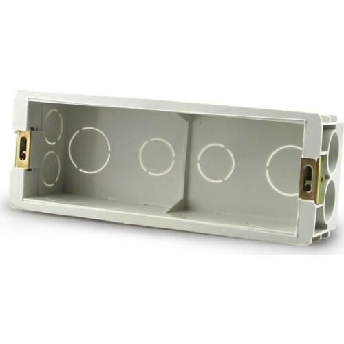 High-quality Refractories Material Mounting Box Internal Cassette 178mm*65mm*45mm Standard Switch and Socket Red Color