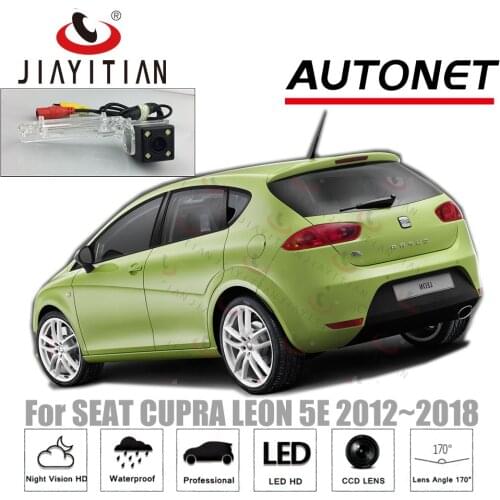 JIAYITIAN Rear Camera For SEAT CUPRA LEON 5F 2012~2018 MK3/CCD Night Vision/Backup camera/License Plate camera Parking camera
