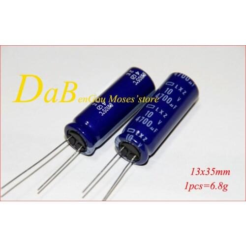 10v 4700uf 100% Original new NCC Electrolytic Capacitor Capacitance Radial 13x35mm