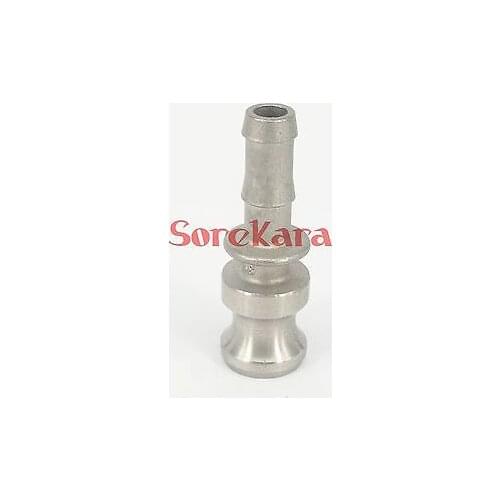 3" Hose Tail Barb 304 Stainless Steel Type E Plug Camlock Fitting Cam and Groove Coupling 1.0 Mpa